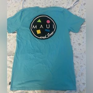 blue maui and sons shirt